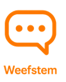 weefstem symbool