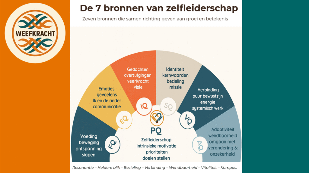 weefkracht 7 intelligenties zelfleiderschap
